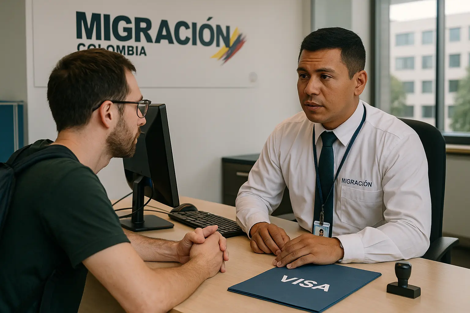 fine for overstaying visa in colombia