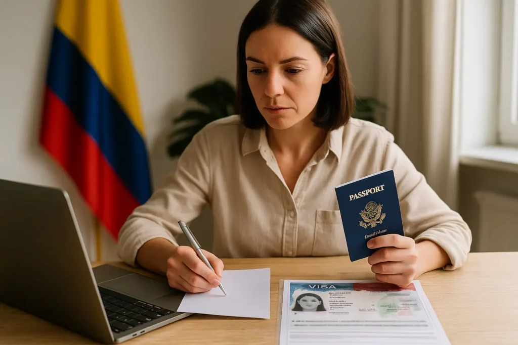 how to renew us visa in colombia​